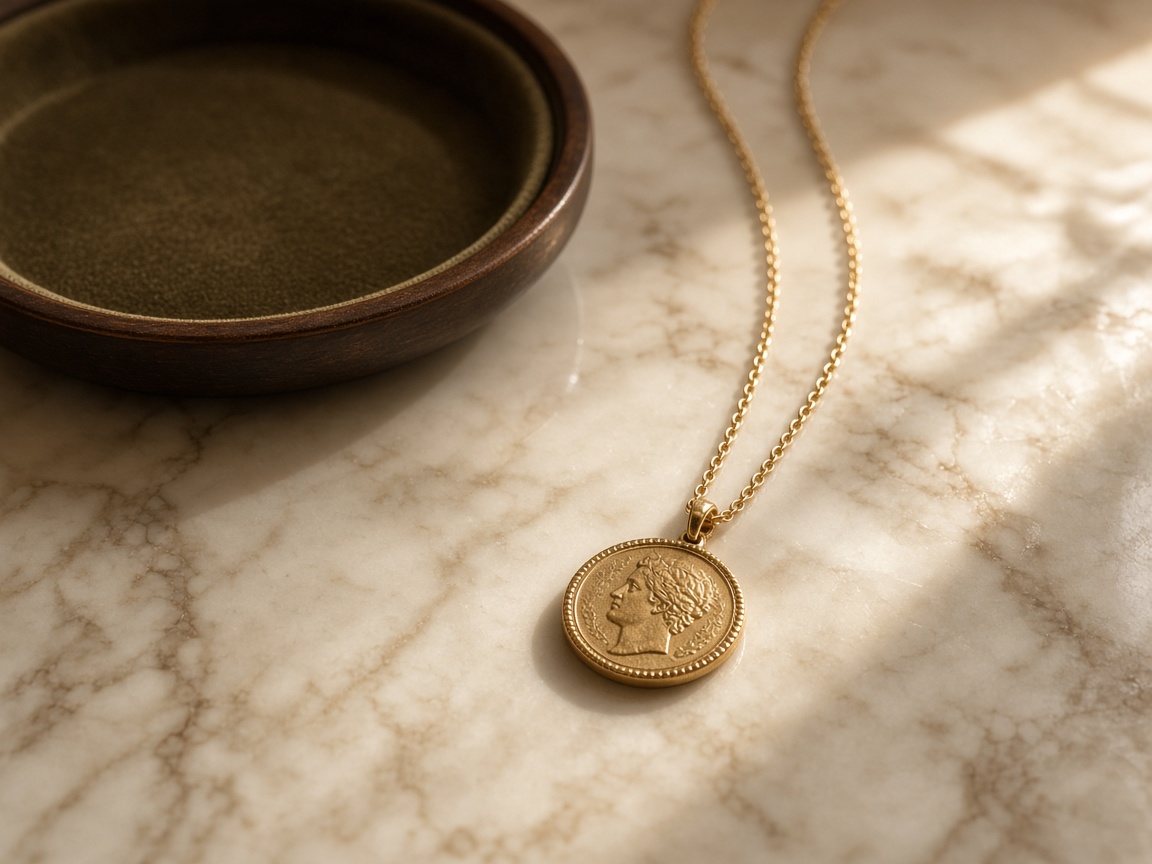Jane Win Coin Necklace Buying Guide: Plated Sterling, Solid Gold, Shipping, and Returns